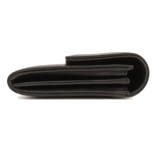 Chanel Cocomark Long Wallet Coin Purse Caviar Skin Black
