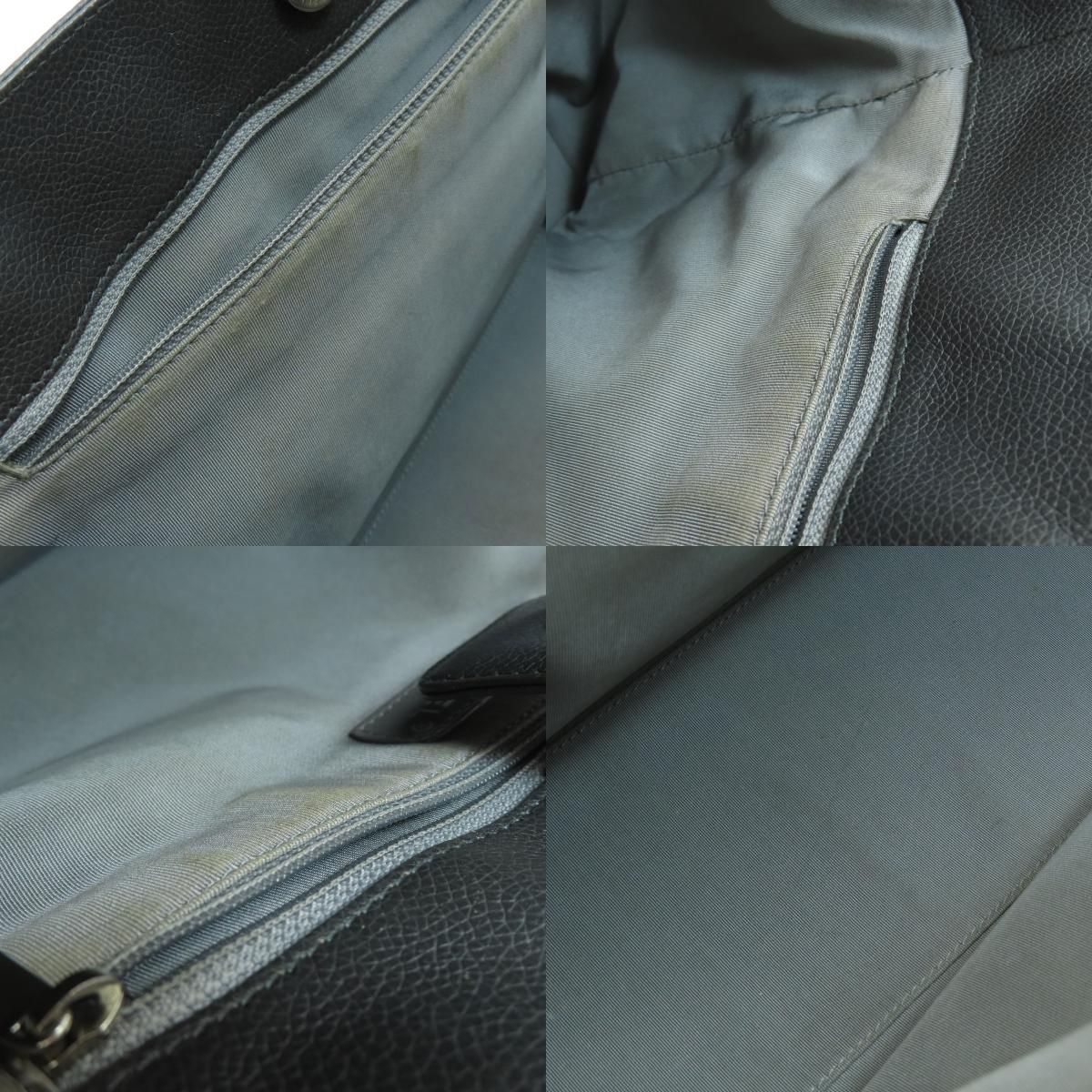Chanel Cocomark 2way Tote Bag Caviar Skin Gray