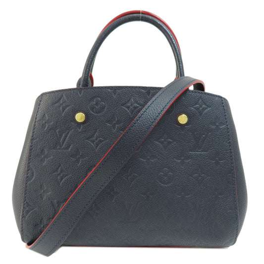 Louis Vuitton Montaigne BB 2way Handbag Amplant