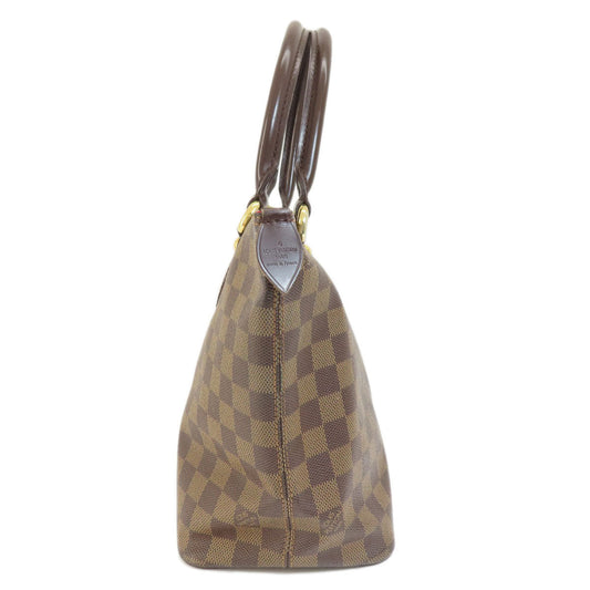 Louis Vuitton Saleya PM Damier Ebene Tote Bag Canvas
