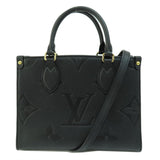 Louis Vuitton On The Go PM Noir Handbag Amplant