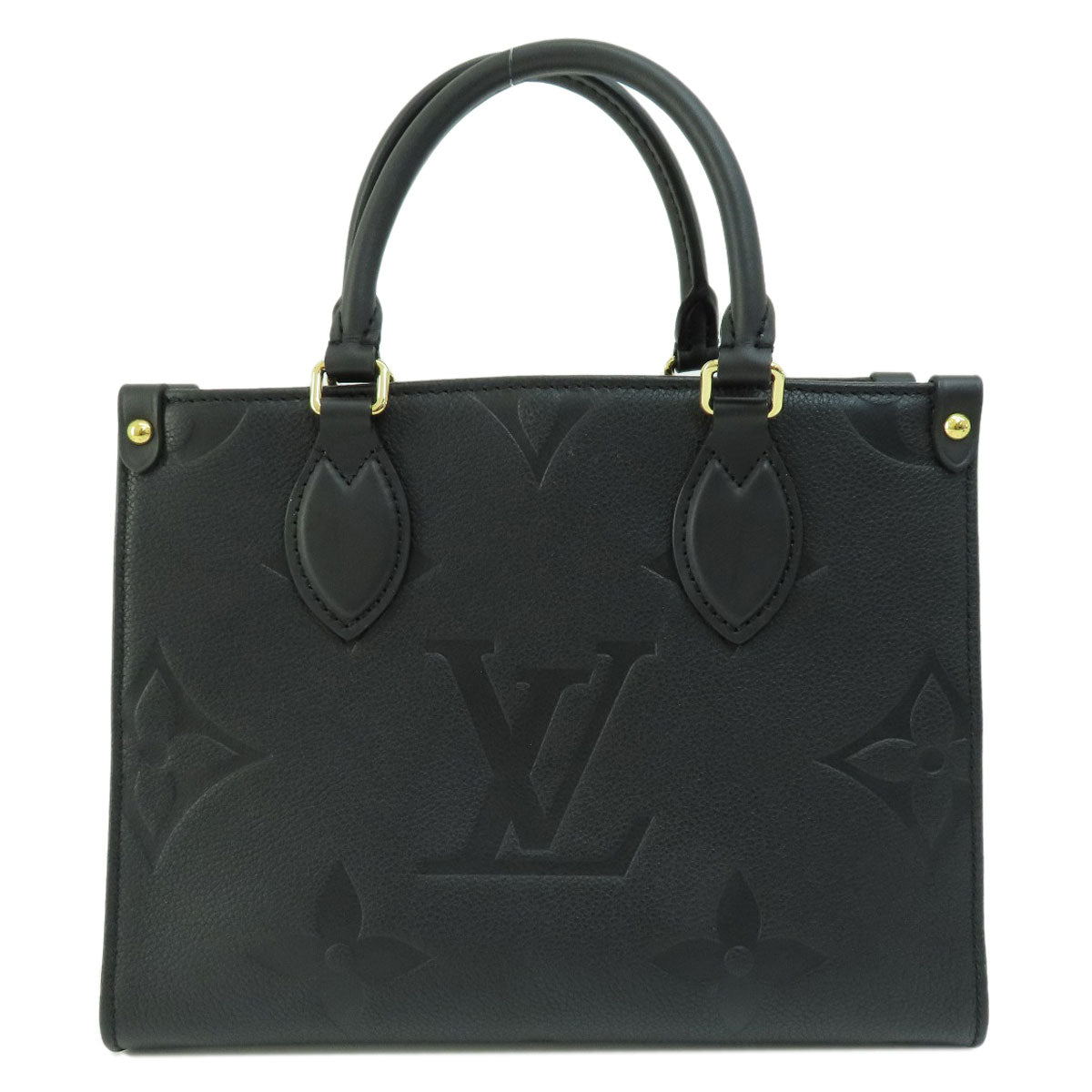Louis Vuitton On The Go PM Noir Handbag Amplant