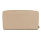 Louis Vuitton Zippy Lockme Greige Long Wallet Taurillon