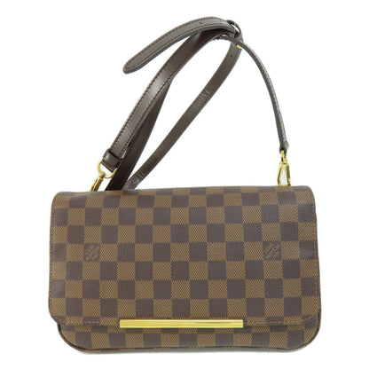 Louis Vuitton Hoxton PM Damier Ebene Shoulder Bag Canvas