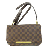 Louis Vuitton Hoxton PM Damier Ebene Shoulder Bag Canvas