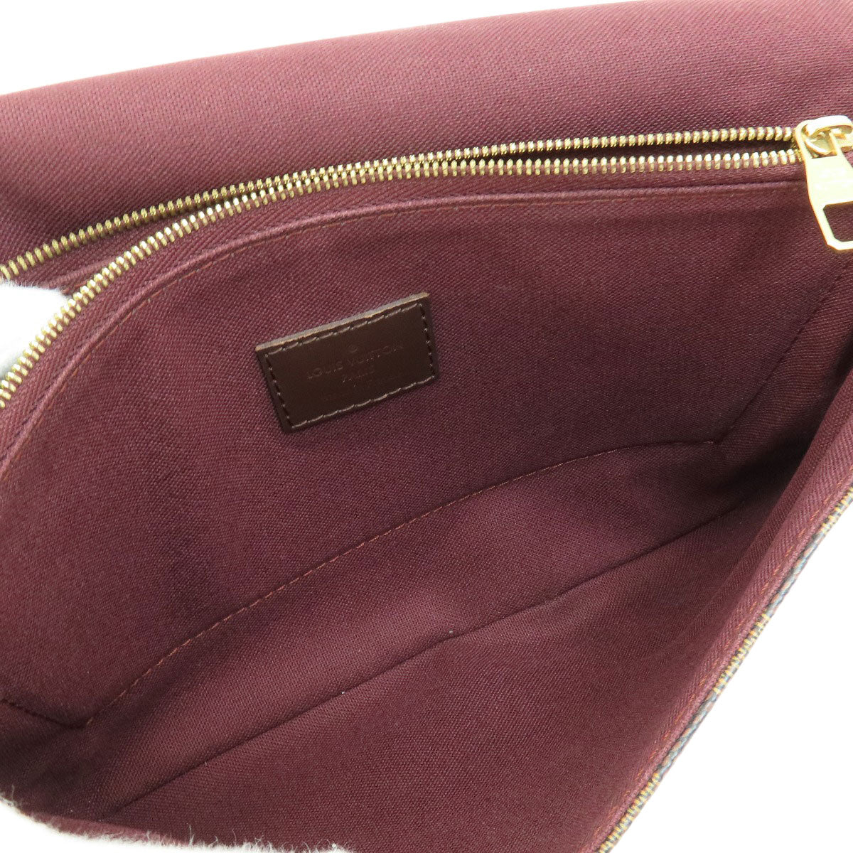 Louis Vuitton Hoxton PM Damier Ebene Shoulder Bag Canvas