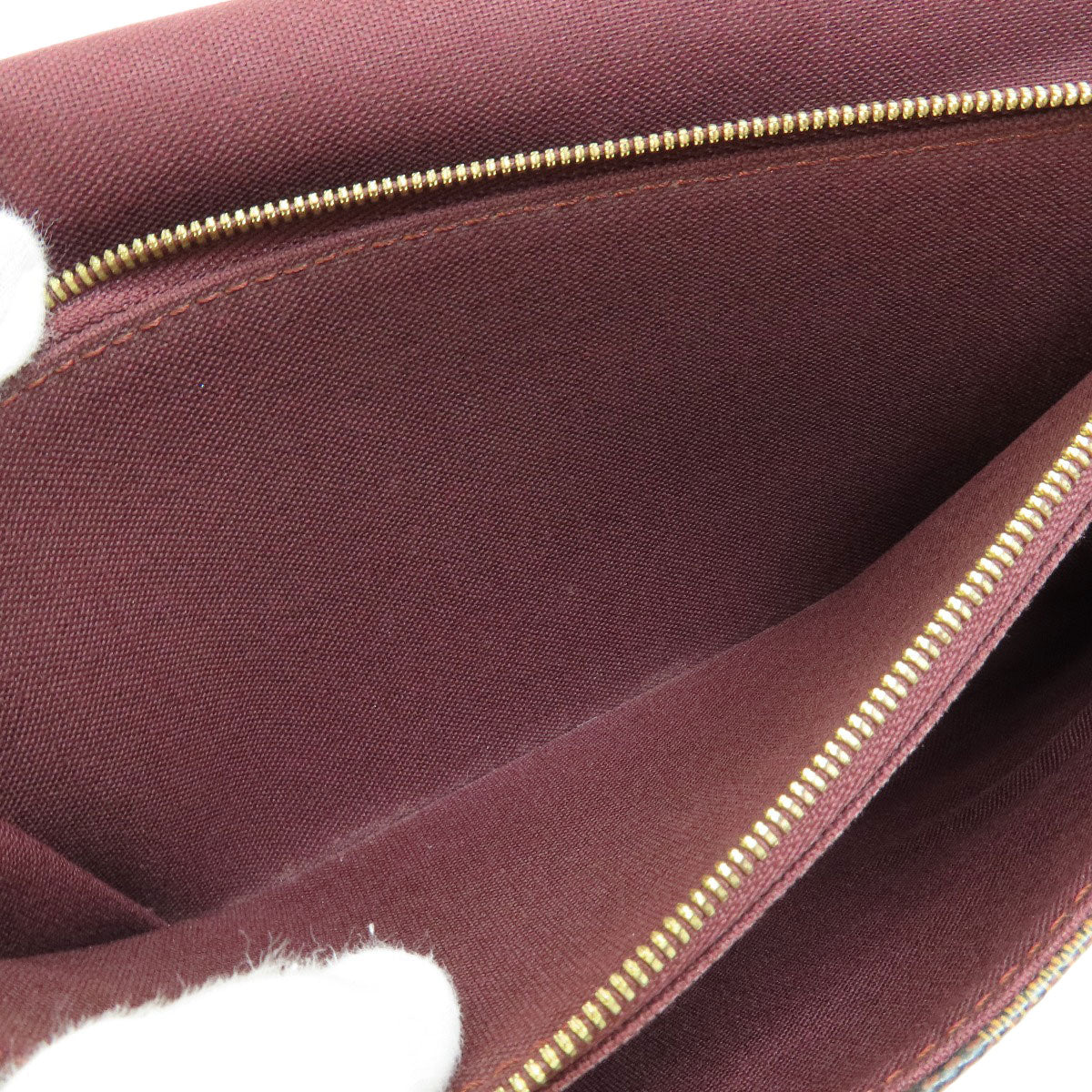Louis Vuitton Hoxton PM Damier Ebene Shoulder Bag Canvas
