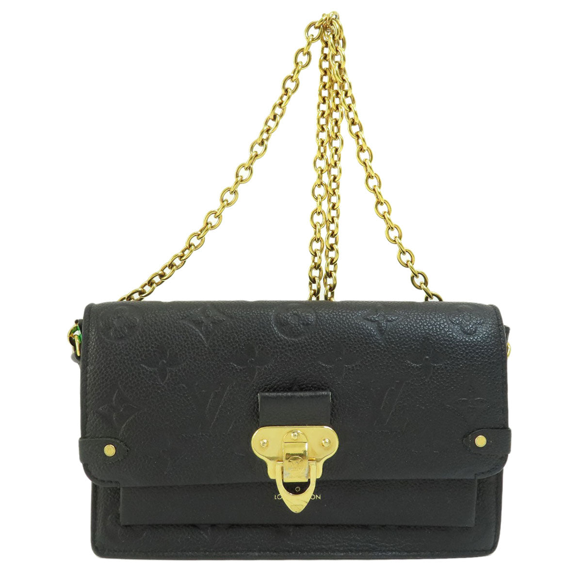 Louis Vuitton Portefeuille Vavin Chain Long Wallet Noir