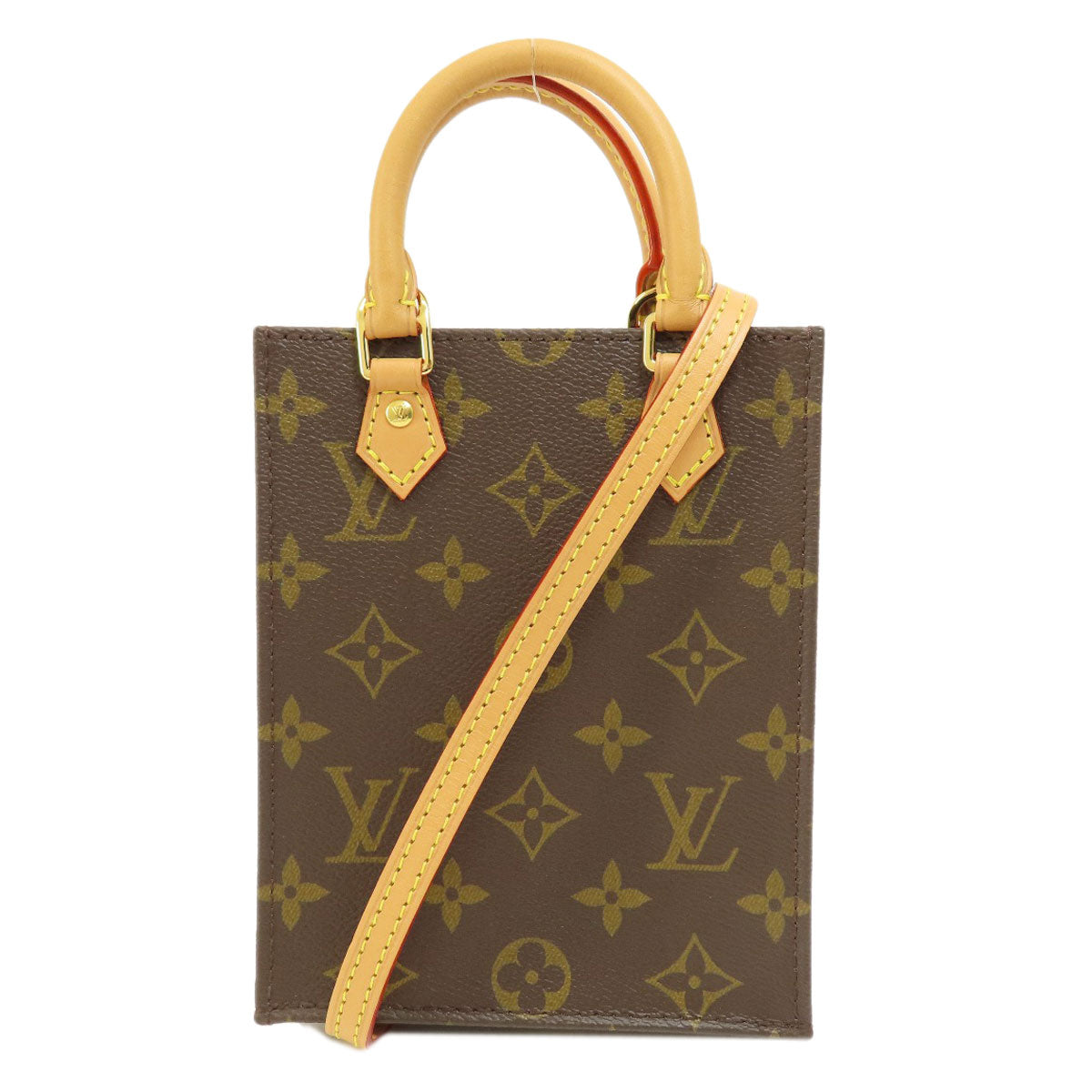 Louis Vuitton Petit Sac Pla Monogram Handbag