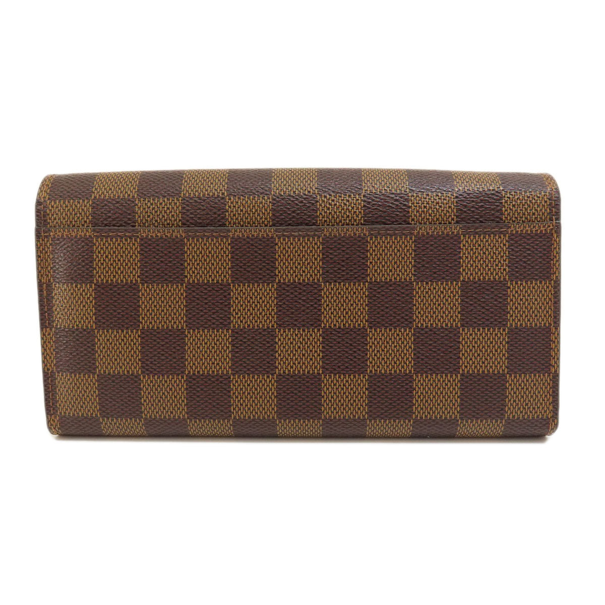Louis Vuitton Portefeuille Sarah Damier Ebene Long Wallet