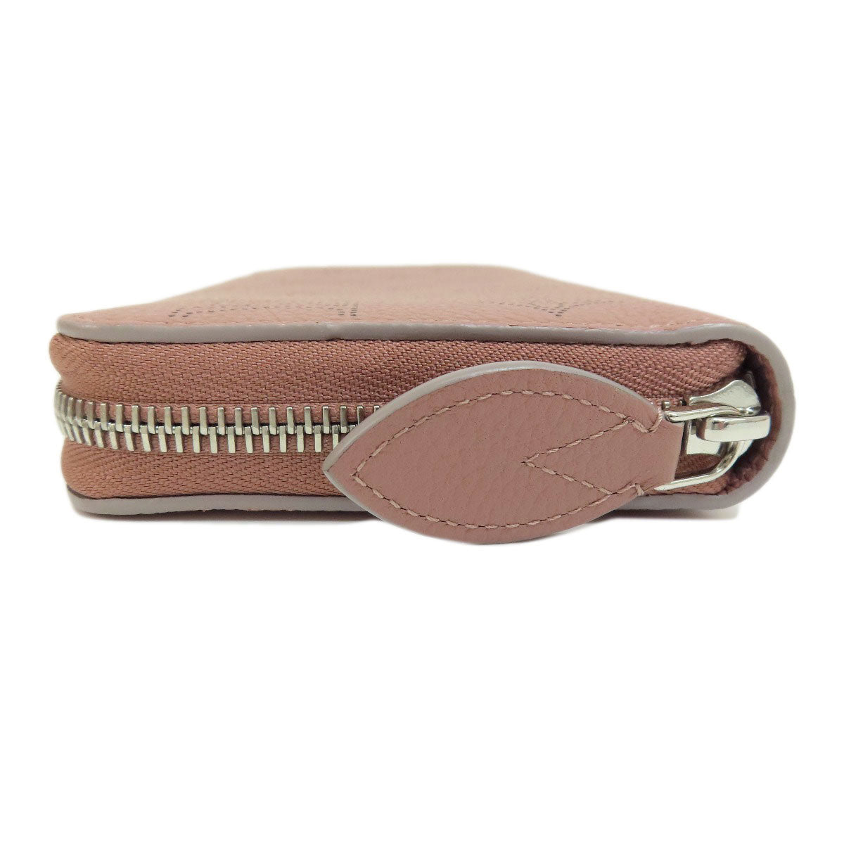 Louis Vuitton Zippy Wallet Magnolia Long Coin Purse Mahina Leather