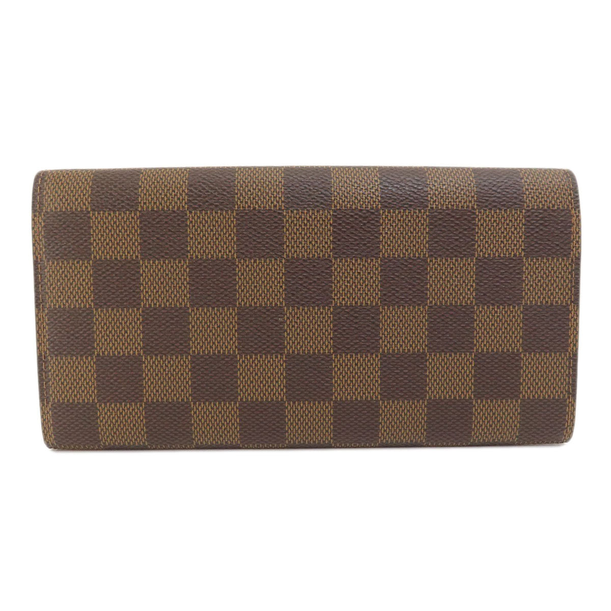 Louis Vuitton Portefeuille Emily Damier Ebene Rose Ballerine Long Wallet
