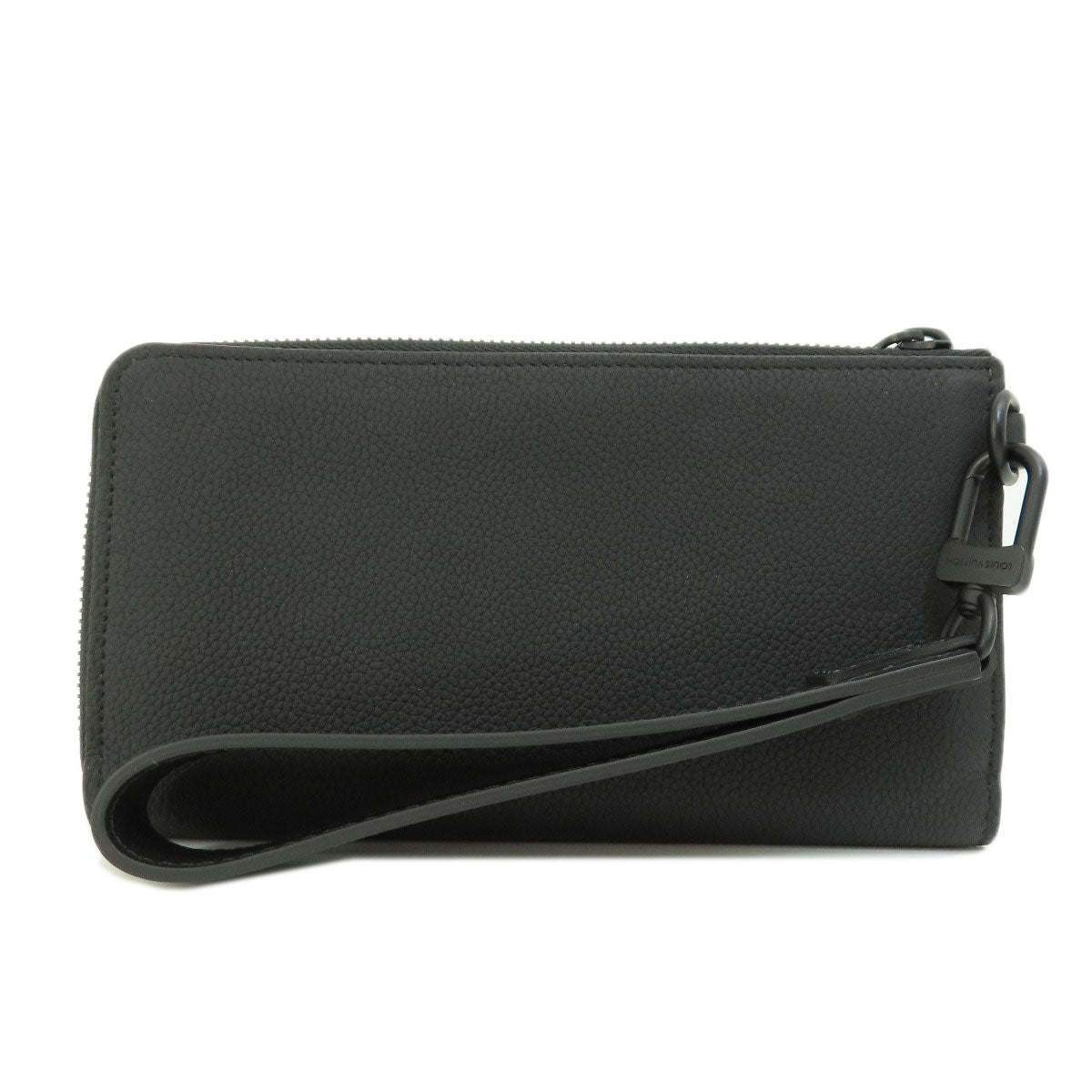 Louis Vuitton Zippy Aerogram Noir Long Wallet Leather