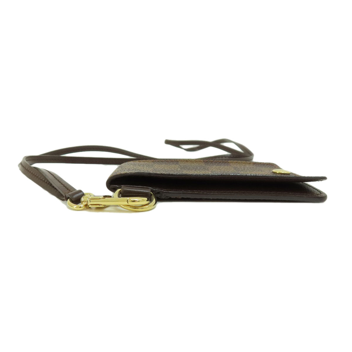 Louis Vuitton Porte Cult ID Bandouliere Damier Ebene Card Case