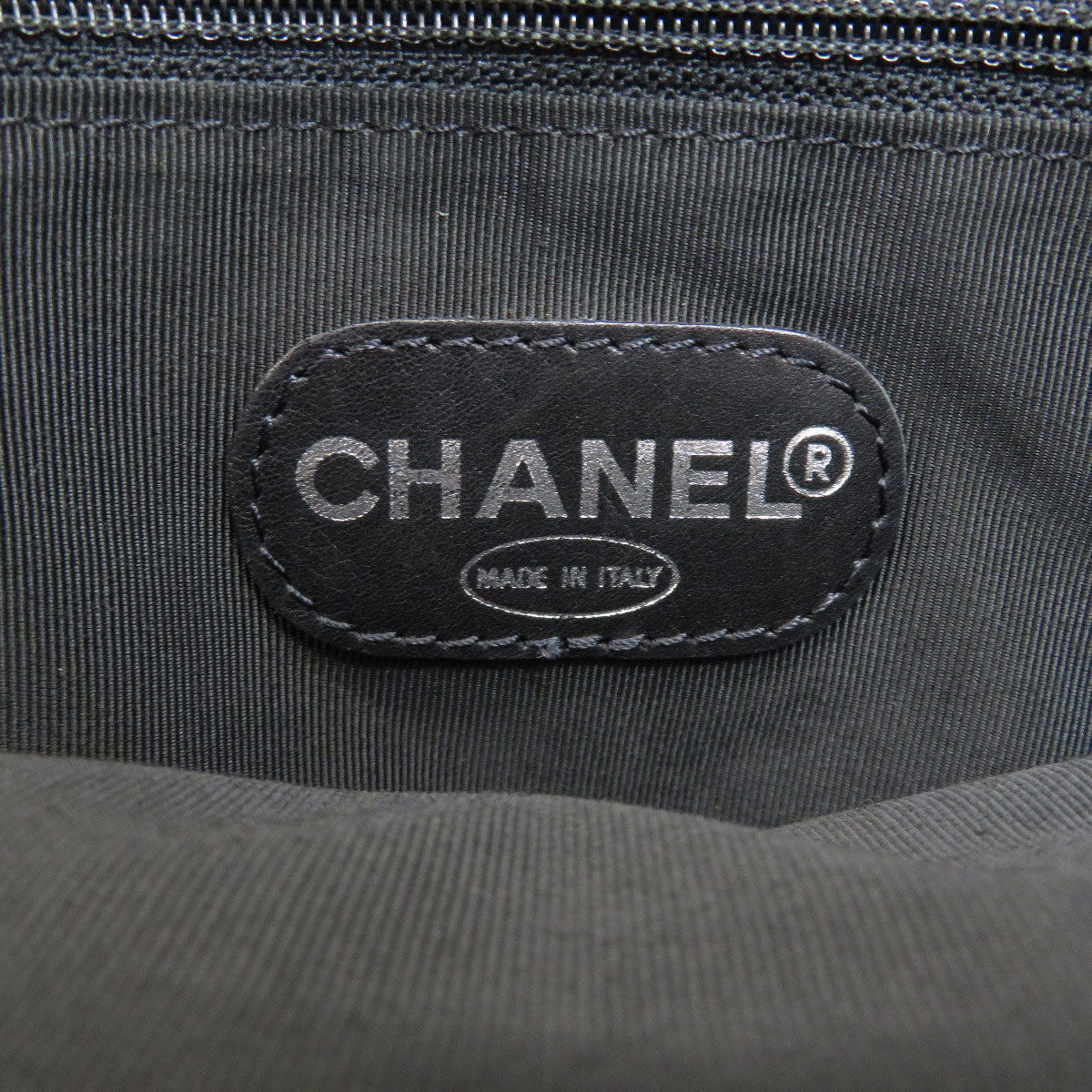 Chanel Matelasse Coco Mark Silver Metal Fittings Tote Bag