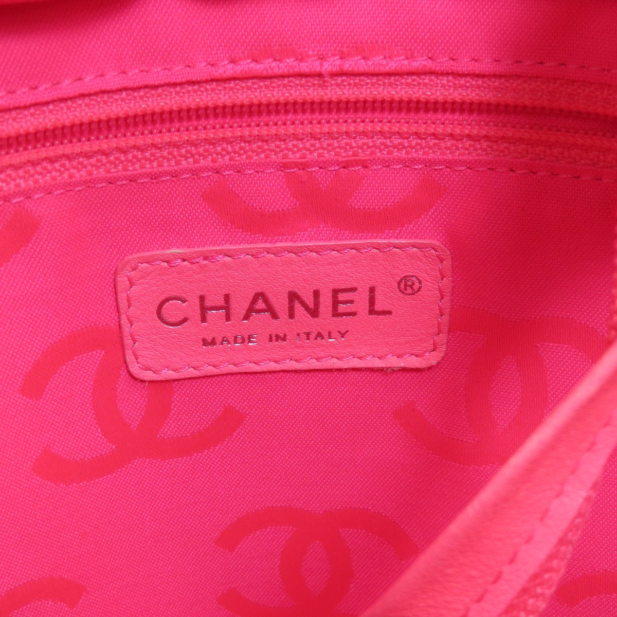 Chanel Cambon Line Tote Bag Calf Black