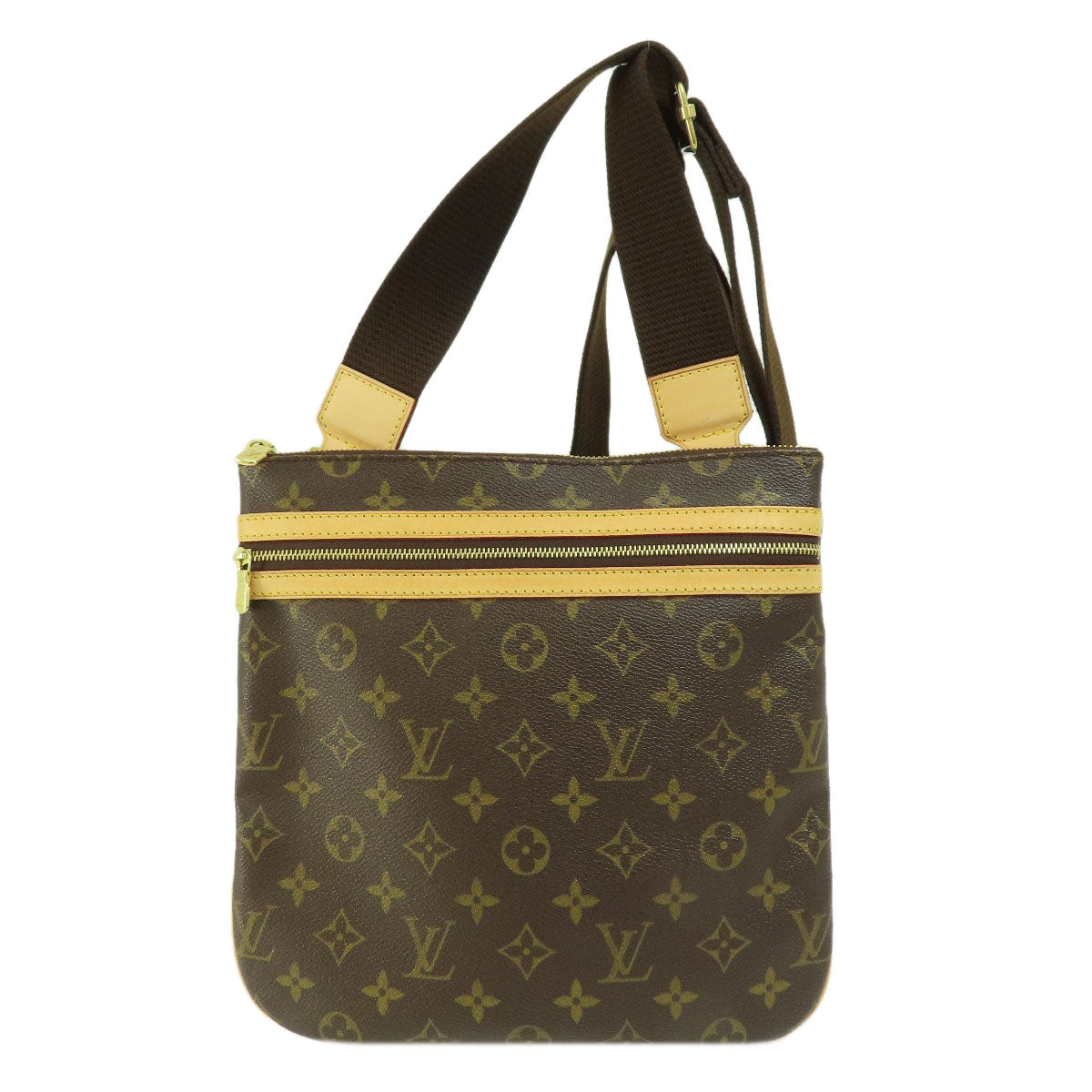 Louis Vuitton Pochette Bosphor Monogram Shoulder Bag Canvas