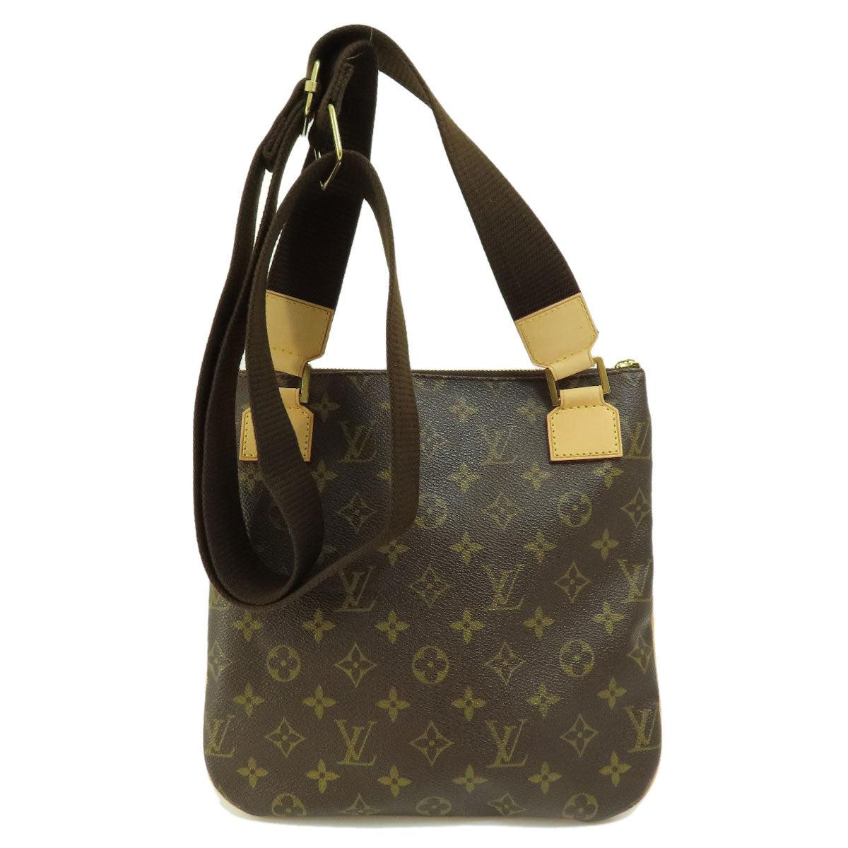 Louis Vuitton Pochette Bosphor Monogram Shoulder Bag Canvas