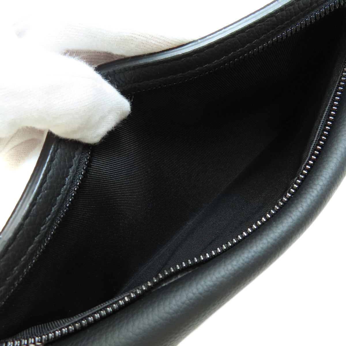 Louis Vuitton Takeoff Sling Aerogram Body Bag Leather Black