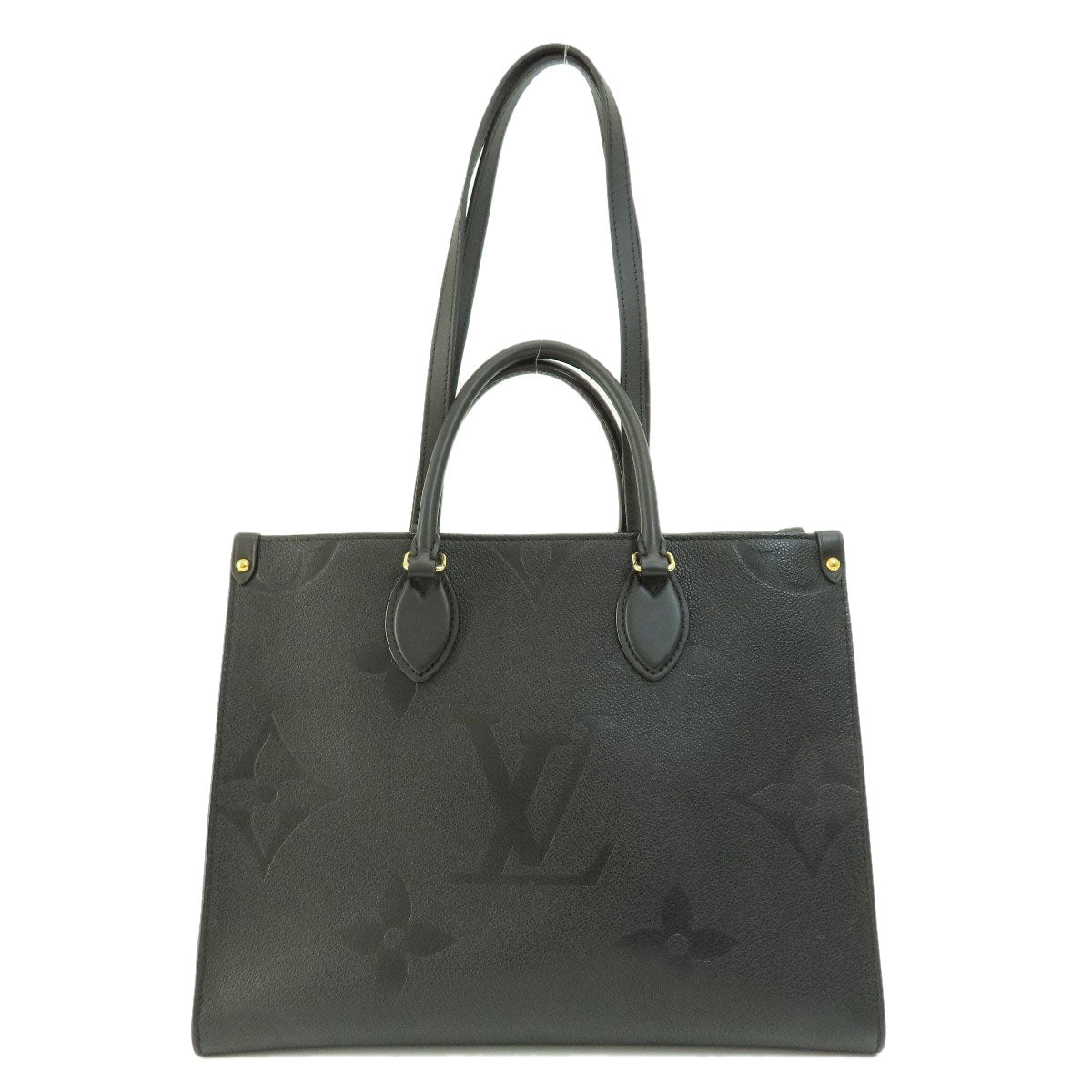 Louis Vuitton On The Go MM Noir Tote Bag Amplant