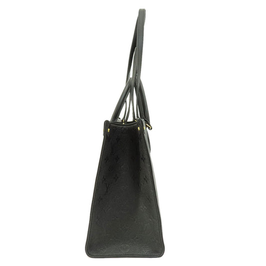 Louis Vuitton On The Go MM Noir Tote Bag Amplant