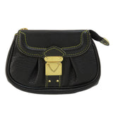 Louis Vuitton Suhari Line Mignon Accessory Pouch Leather Black