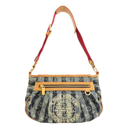 Louis Vuitton Porte Epolleyer Shoulder Bag Monogram Denim