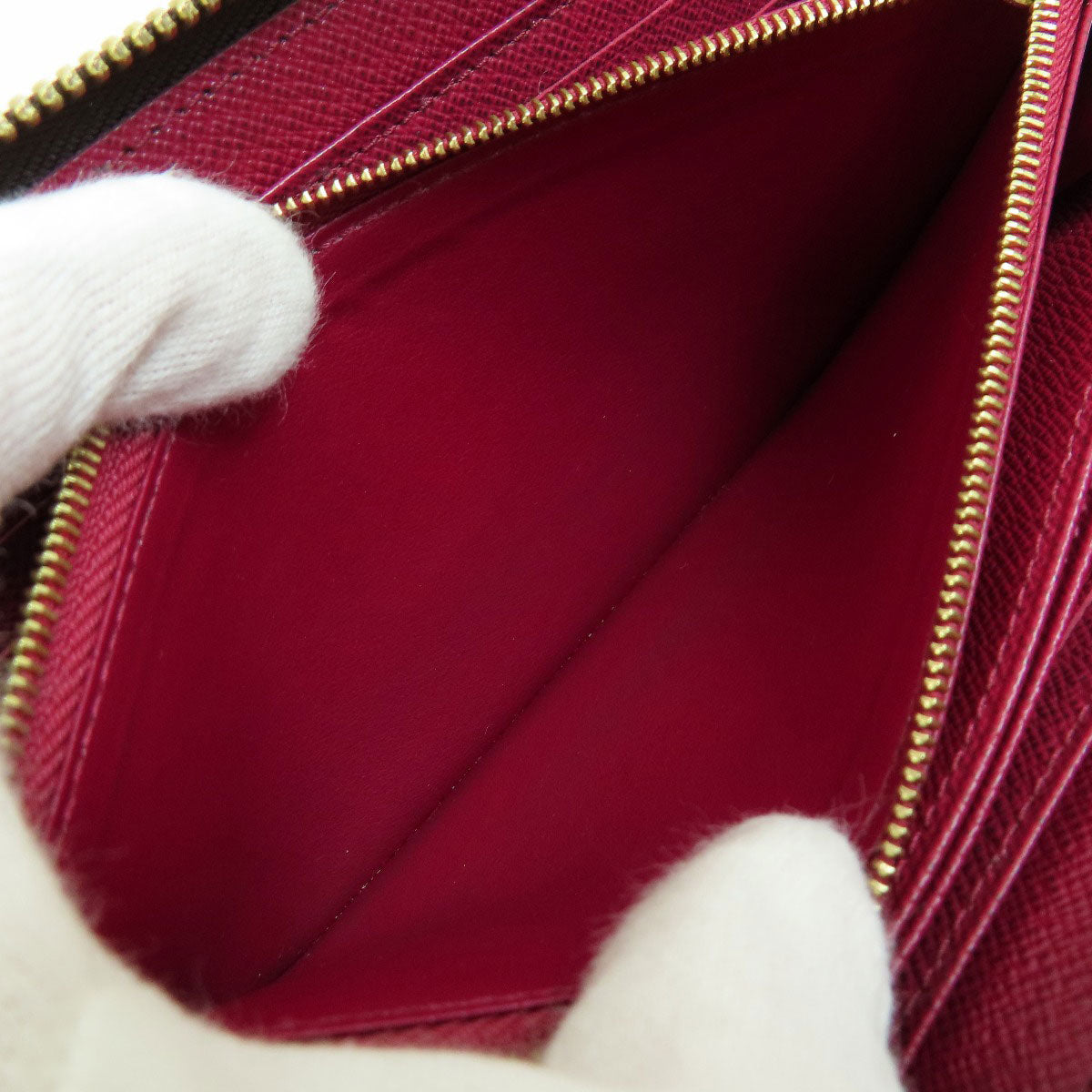 Louis Vuitton Zippy Monogram Fuchsia Long Wallet