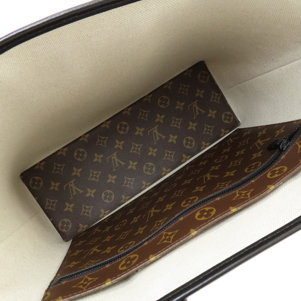 Louis Vuitton Weekend Tote Bag GM Monogram Canvas