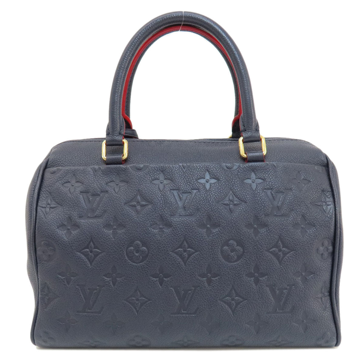 Louis Vuitton Speedy Bandouliere 25 Marine Rouge Handbag Amplant