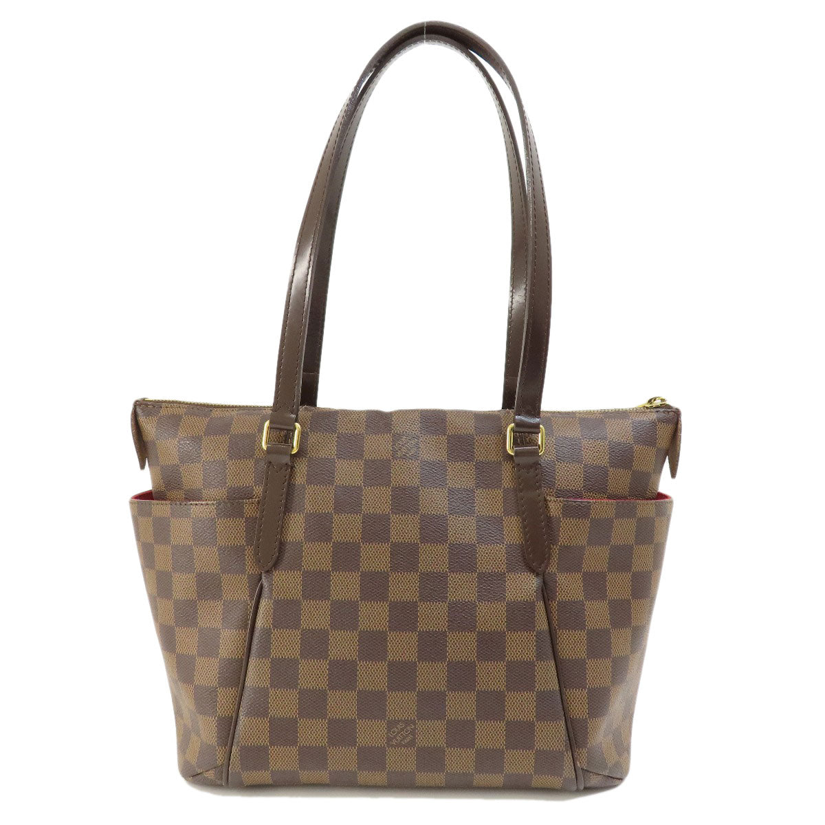 Louis Vuitton Totally PM Damier Ebene Tote Bag Canvas