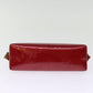 Louis Vuitton Cosmetic Pouch  Patent Leather Clutch Bag