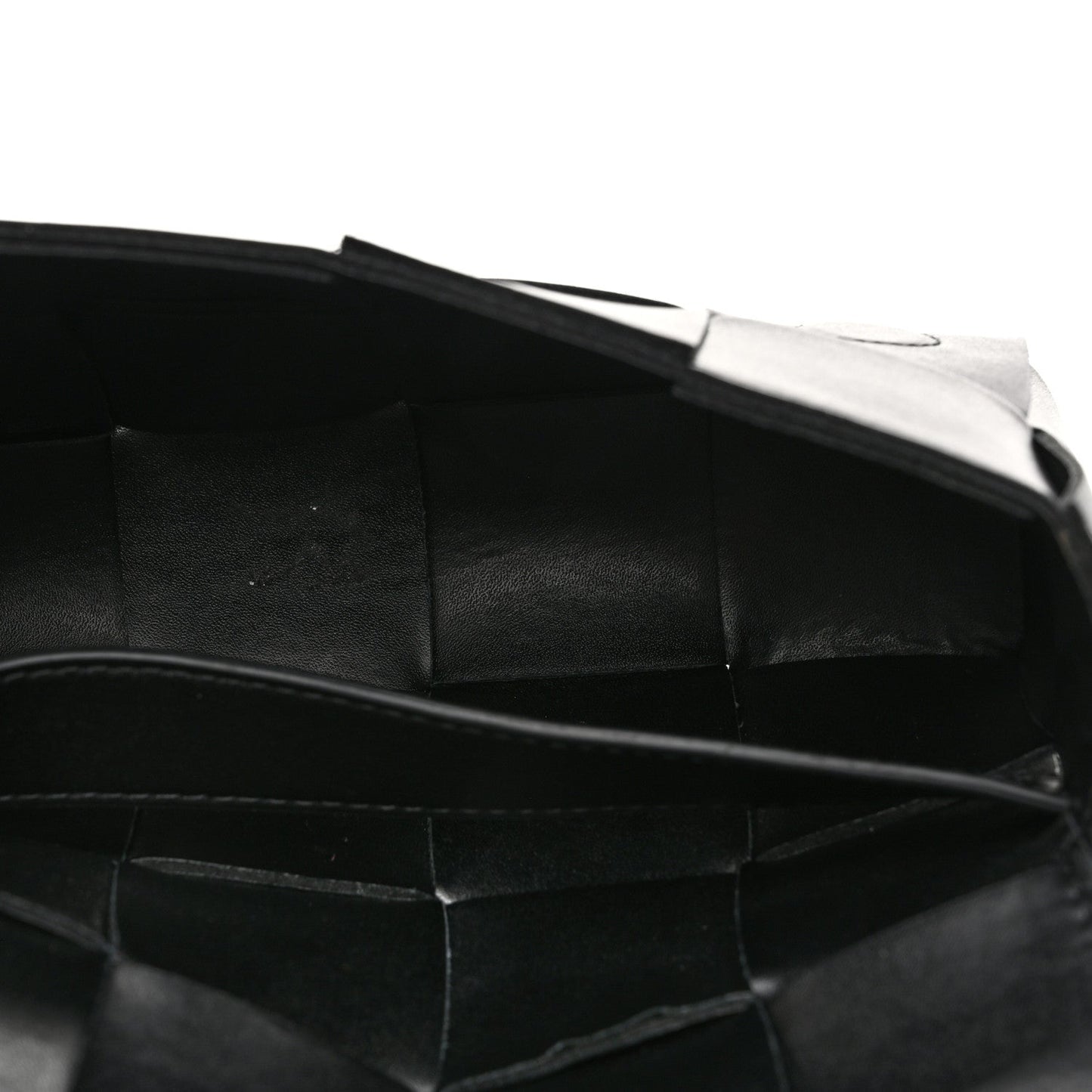Bottega Veneta Nappa Maxi Intreccio The Belt Cassette Bag Black