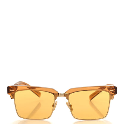 Miu Miu Acetate Square SMU10Z Sunglasses Transparent Caramel