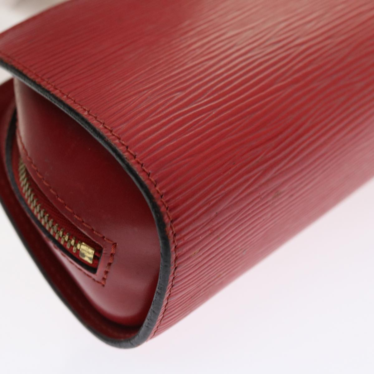 LOUIS VUITTON Epi Dauphine PM Pouch Red M48447 LV Auth 56835