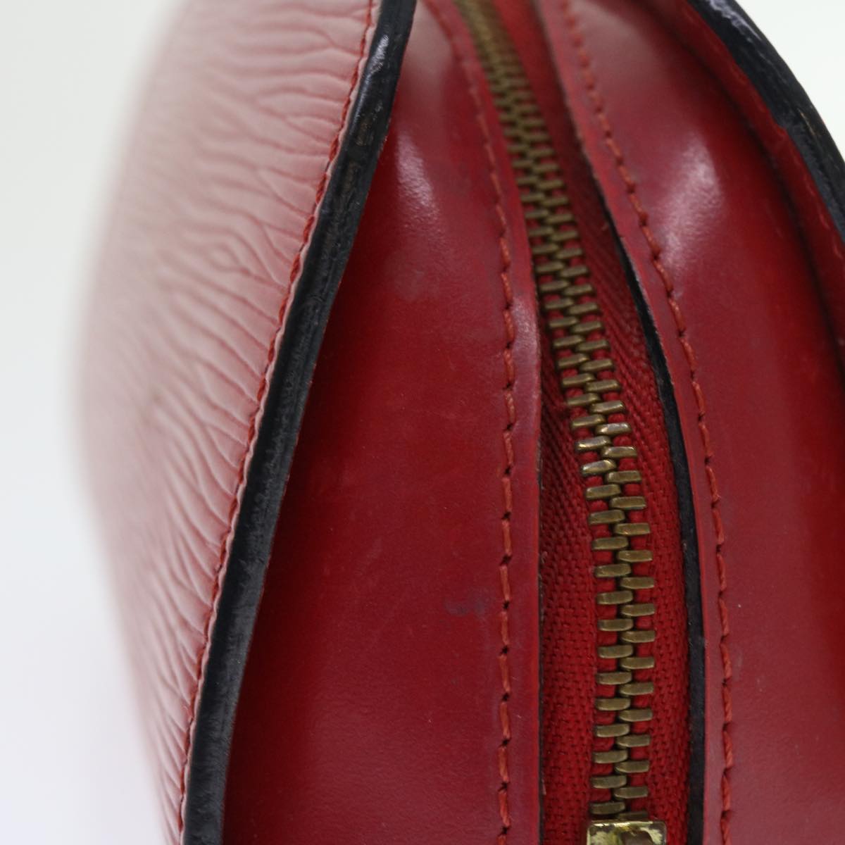 LOUIS VUITTON Epi Dauphine PM Pouch Red M48447 LV Auth 56835