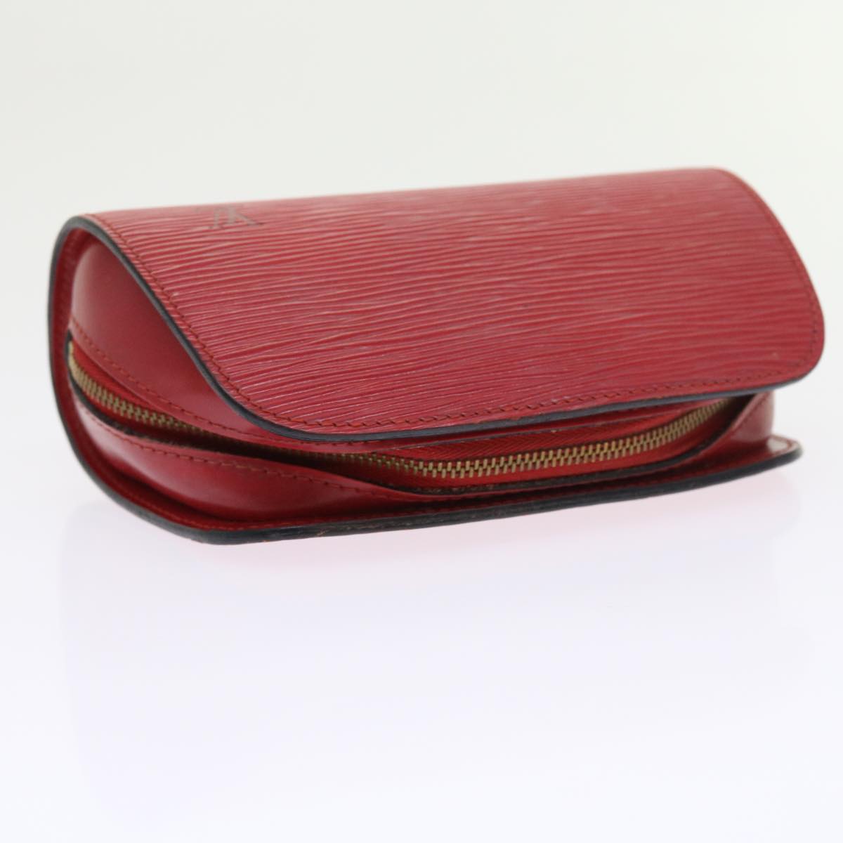 LOUIS VUITTON Epi Dauphine PM Pouch Red M48447 LV Auth 56835