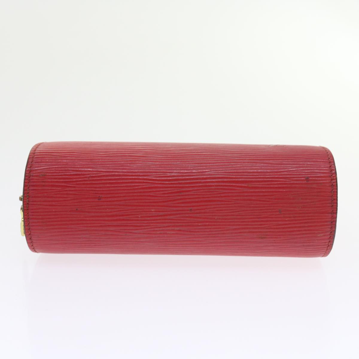 LOUIS VUITTON Epi Dauphine PM Pouch Red M48447 LV Auth 56835