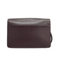 Louis Vuitton Selenga  Leather Clutch Bag