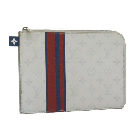 Louis Vuitton Pochette  Canvas Clutch Bag
