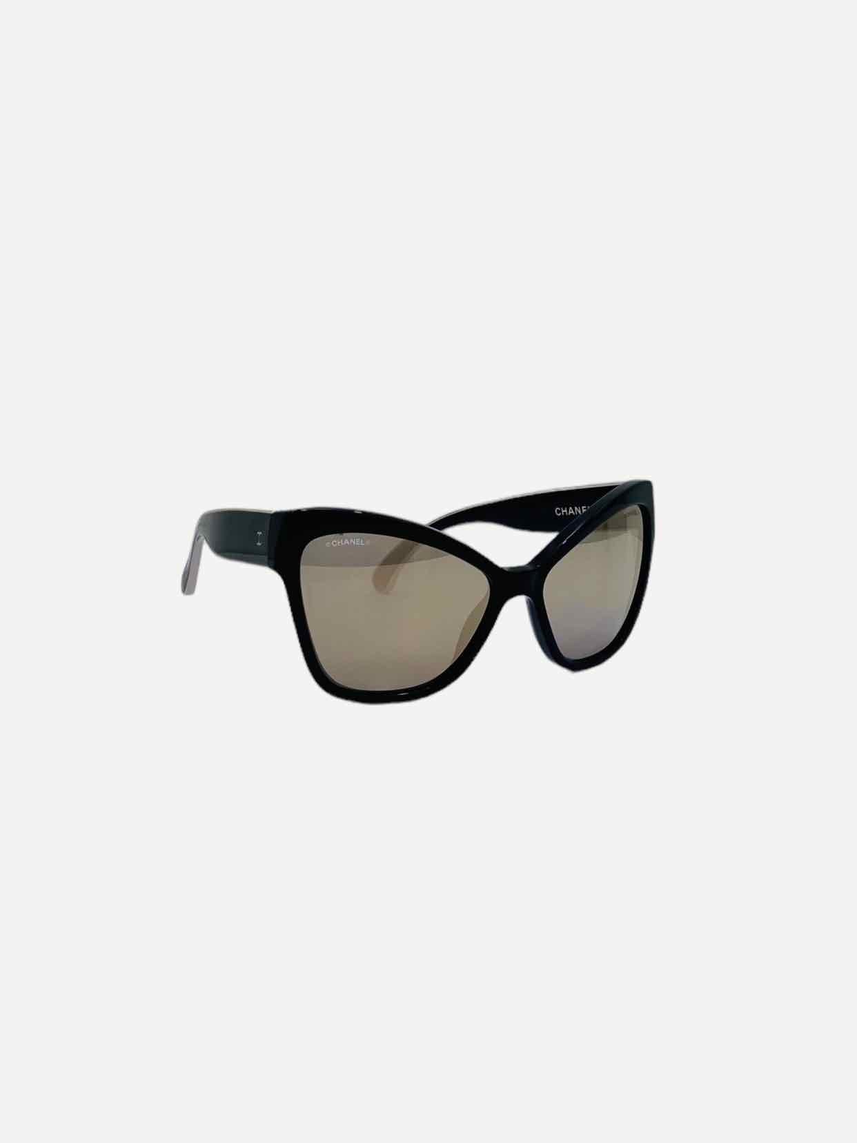 CHANEL Black Sunglasses