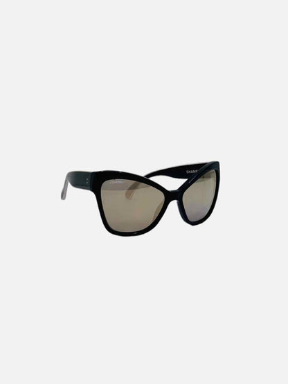 CHANEL Black Sunglasses