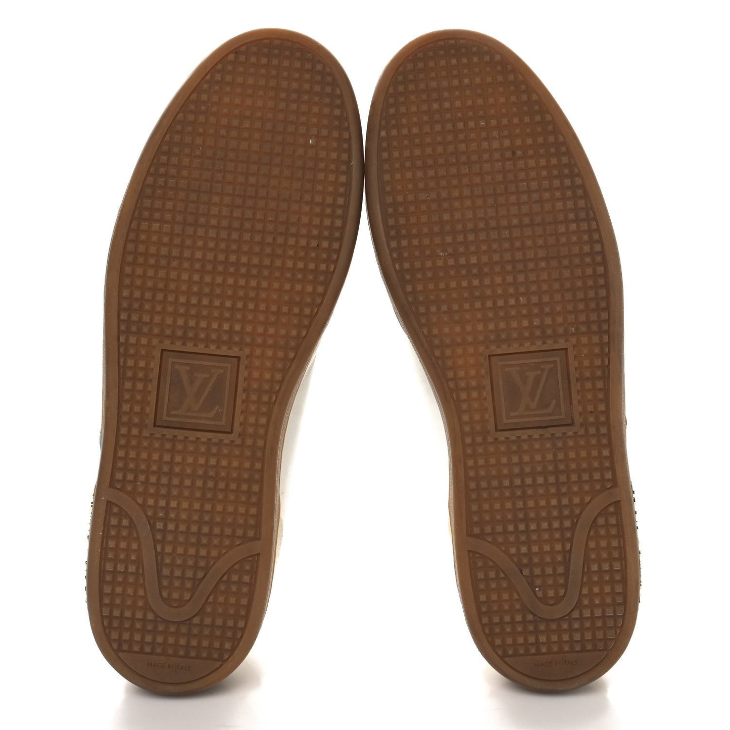 Louis Vuitton Calfskin Frontrow Sneakers Blue