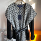 Luxury Louis Vuitton  Wrap Coat 044