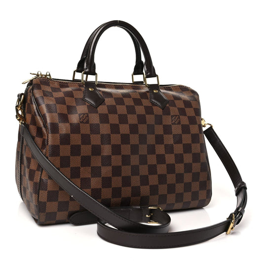 Louis Vuitton Damier Ebene Speedy Bandouliere 30