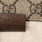 Amelia GG Supreme Monogram Neo      Web Belt Bag Brown