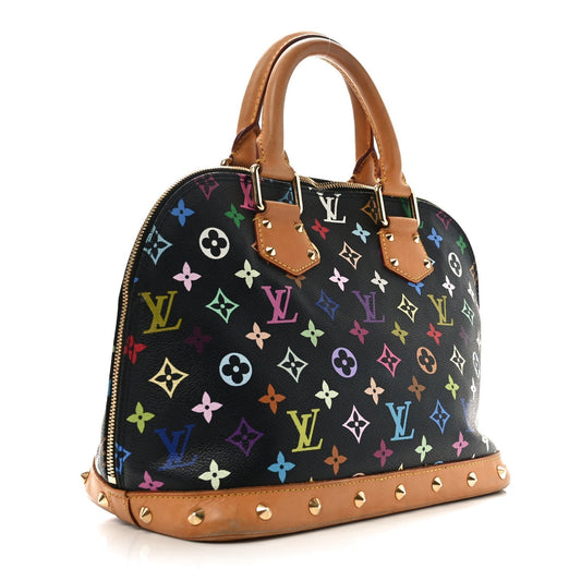 Louis Vuitton Monogram Multicolor Alma Black
