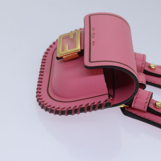 Fendi Baguette  Leather Clutch Bag