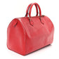 Louis Vuitton Epi Speedy 30 Castillan Red