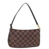 Louis Vuitton Pochette Accessoire  Canvas Clutch Bag